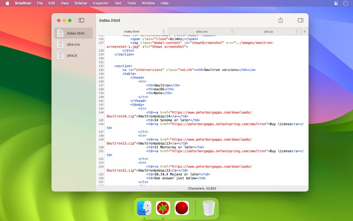 Smultron 12.5.1 Mac 破解版 简单易上手的程序编辑工具